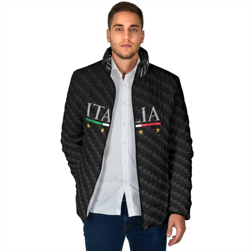 Padded Jacket Italy - carbon effect