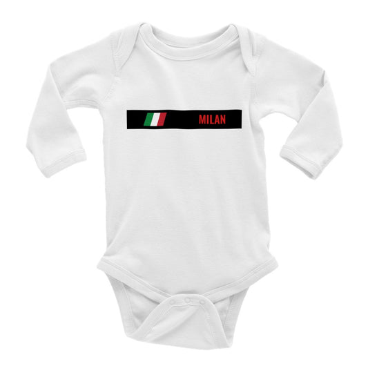 Milan Baby Long Sleeve Onesies